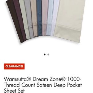 Wansutta Dreamzone Ivory 1000TC King Sheet Set